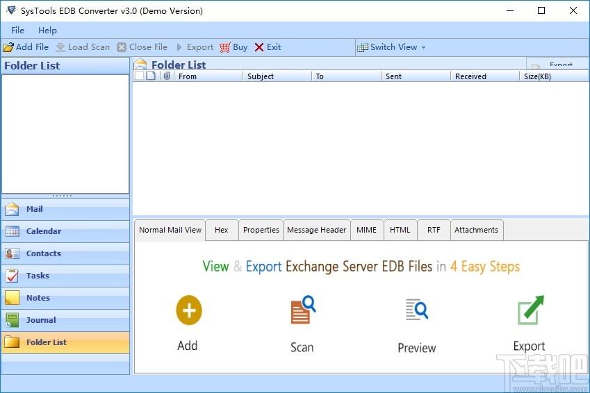 SysTools EDB Converter下载,EDB电子邮件转换器,翻译转换,邮件处理