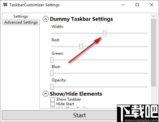 TaskbarCustomizer下载,任务栏,桌面工具