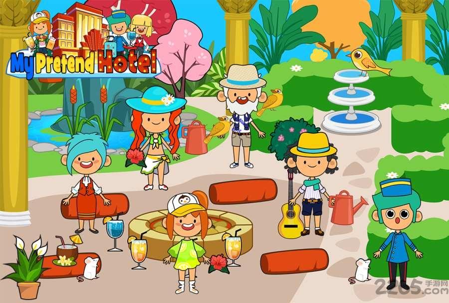 我的假想酒店汉化破解版(my pretend hotel)下载,我的假想酒店,模拟游戏,卡通游戏